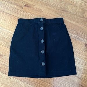 XS Black Hollister Skirt